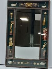 Espejo de exhibición/caja de sombra grande con temática de golf segunda mano  Embacar hacia Mexico