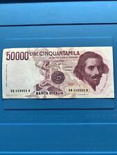 Banconota 50000 lire usato  Ponte San Pietro