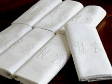 Anciennes serviettes blanches d'occasion  Teyran
