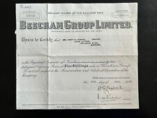 Vintage share certificate for sale  WORTHING