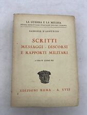 Gabriele annunzio scritti usato  Borgo Mantovano