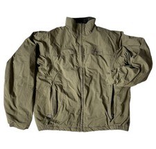 Chaqueta de Bombardero Columbia Para Hombre Verde Softshell Forrada en Lanza Abrigo Completo con Cremallera Talla M segunda mano  Embacar hacia Argentina