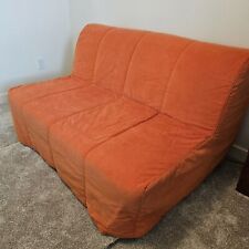Cubierta de sofá de dos plazas Ikea Lycksele lovas solo pana naranja segunda mano  Embacar hacia Argentina