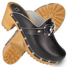 Damen leder clogs gebraucht kaufen  Hannover