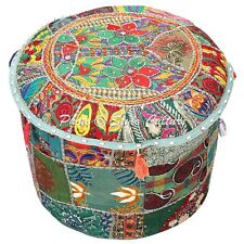 Indian patchwork ottoman for sale  Shipping to Ireland