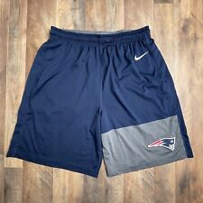 Pantalones Cortos New England Patriots Para Hombre XL Azul Gris Dri Fit Nike Cintura Elástica 2031 segunda mano  Embacar hacia Mexico