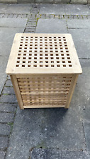basket laundry wooden for sale  LEYLAND