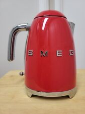 Smeg Red Stainless Steel 50's Retro Variable Temperature Kettle, model KLF03 for sale  Shipping to South Africa