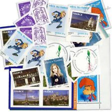 Lot 100 timbres d'occasion  Brignais