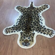 Leopard rug faux for sale  Cuyahoga Falls