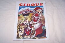 Affiche carton clown d'occasion  Luzech