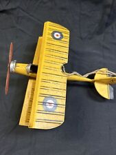 Vtg metal airplane for sale  Bell