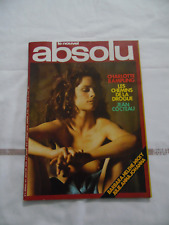 Magazine revue adulte d'occasion  Audincourt