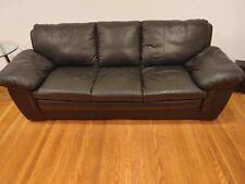 3 couch leather piece for sale  San Francisco
