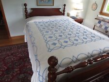 chenille white bedspread for sale  Bethlehem