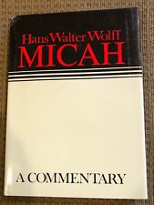 Micah: A Commentary por Hans Walter Wolff (Capa Dura, 1990) comprar usado  Enviando para Brazil