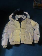 Reflective puffer jacket for sale  CAMBRIDGE