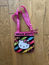 Bolsa tiracolo Hello Kitty rosa com zíper superior alça ajustável bolsa infantil meninas 2013 comprar usado  Enviando para Brazil