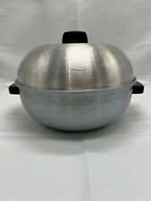 Used, West Bend Aluminum Serving Oven Bun Warmer 3 Pieces Stove or Oven Vintage for sale  Eastpointe