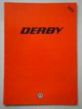 Volkswagen derby orig for sale  UK