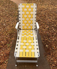 Vtg folding chaise for sale  Abilene