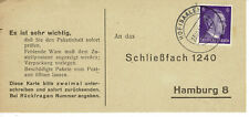 Hof postkarte schließfach gebraucht kaufen  Nürnberg