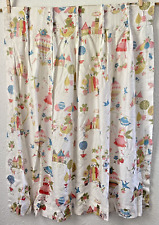 Tecido/cortinas extravagantes vintage para quarto de bebê infantil - 2 painéis, 1 válvula comprar usado  Enviando para Brazil