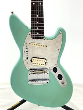 Usado, Guitarra Fender Japan JSG-65 Jag-Stang azul sônica verde Kurt Cobain Nirvana comprar usado  Enviando para Brazil