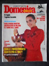 Domenica corriere 1987 usato  Italia