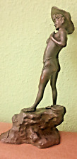 Bronze statue fröhlich gebraucht kaufen  Berlin