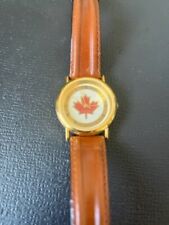 Reloj de moda para mujer esfera multicolor con correa marrón, usado segunda mano  Embacar hacia Argentina