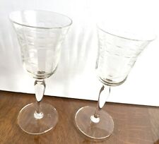 Set etched crystal for sale  San Marino