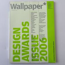 Revista papel de parede fevereiro 2006 DESIGN AWARDS edição de viagem design de moda #85 comprar usado  Enviando para Brazil