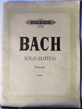 Bach solo suiten usato  Mira