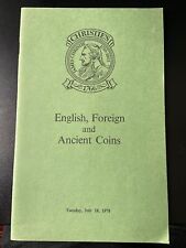 Christie catalogue coins for sale  LONDON