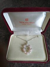 Mikimoto pearl pendant for sale  LONDON