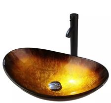 Bathroom basin tempered for sale  Shipping to Ireland