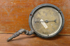 Antique Ashcroft Mfg. Co. N.Y. Brass Steam Pressure Gauge 5.5" Face Steampunk for sale  Shipping to Canada
