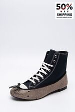 RRP €690 MARCO DE VINCENZO Ballerina Sneakers US7 UK4 EU37 Embellished High Top for sale  Shipping to South Africa