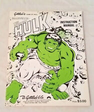 Gottlieb incredible hulk for sale  Brick