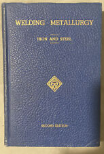 Metalurgia de soldagem: ferro e aço por O. H. Henry 1949 2ª edição rara comprar usado  Enviando para Brazil