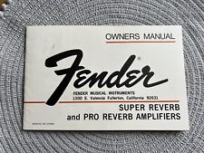 Fender super reverb for sale  SHIPLEY