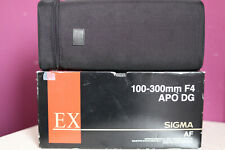 Sigma 100-300mm f/4.0 APO DG EX montaje de la lente Pentax segunda mano  Embacar hacia Spain