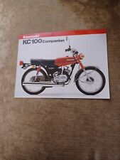 Kawasaki kc100 companion for sale  WELLS