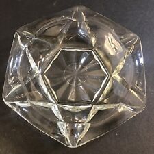 Vintage hexagon clear for sale  South Bend