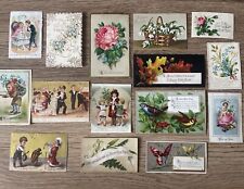 victorian christmas cards for sale  UK