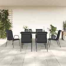 Gecheer 7 Piece Patio Dining Set Indoor  Dining Table Set for Garden F6F8, used for sale  Shipping to South Africa