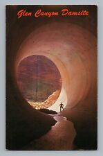 Diversion Tunnel Colorado River Glen Canyon Dam Page Arizona Vintage Postcard, used for sale  Shipping to South Africa