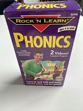 Used, Rock N Learn - Phonics 2-Pack VHS Volumes 1 & 2 Rare for sale  Shipping to South Africa