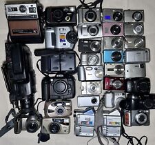 Lote não testado de 33 câmeras digitais + câmera de filme/câmera filmadora comprar usado  Enviando para Brazil